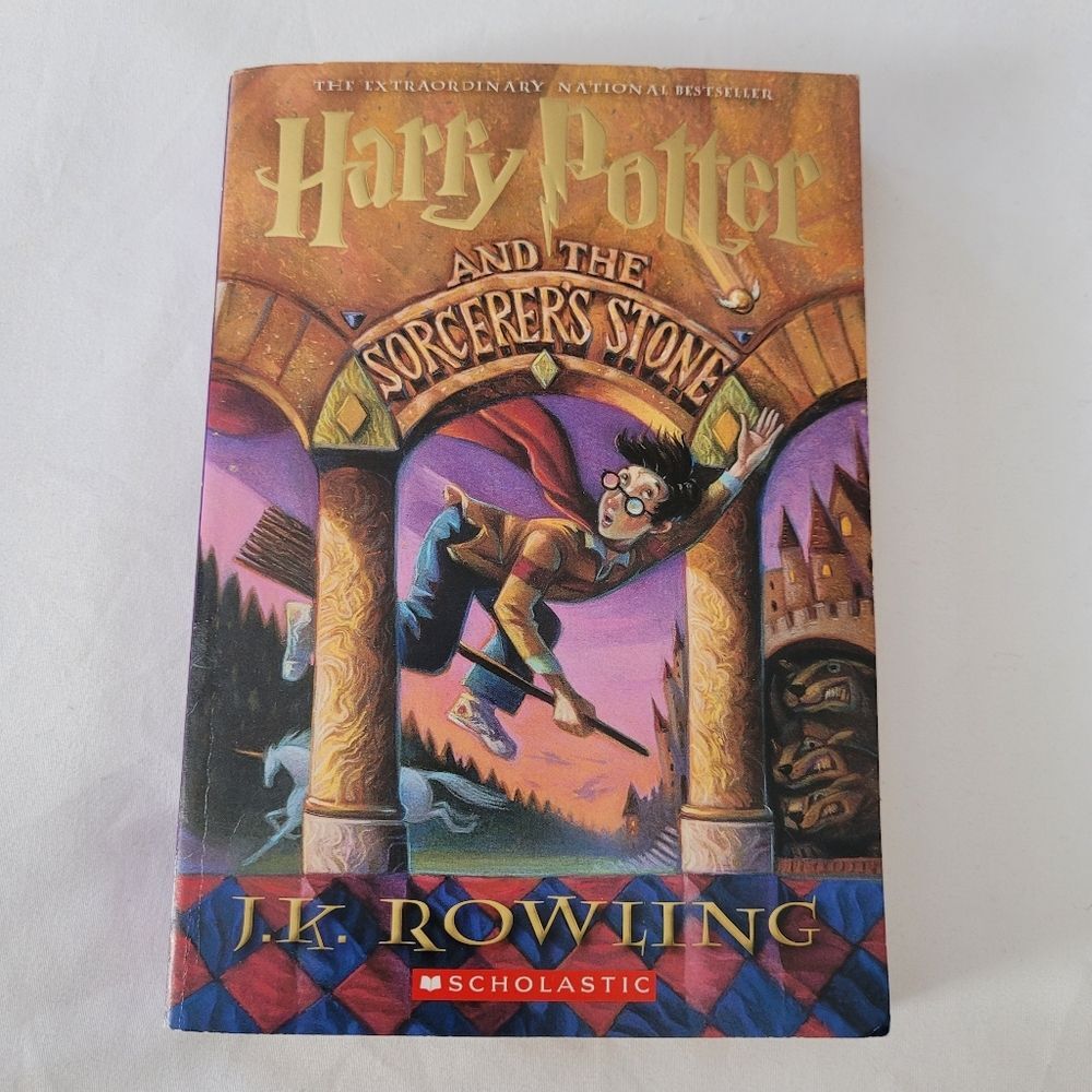 Scholastic Harry Potter and the Sorcerer's Stone Paperback Book